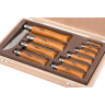 Набор Opinel: 10 складных ножей в деревянной коробке 183102